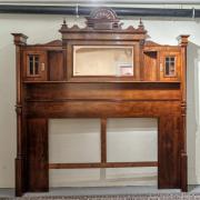 Sofaumbau Nussbaum um 1900 guter Zustand 210 b 25 t 230 h 1500 €